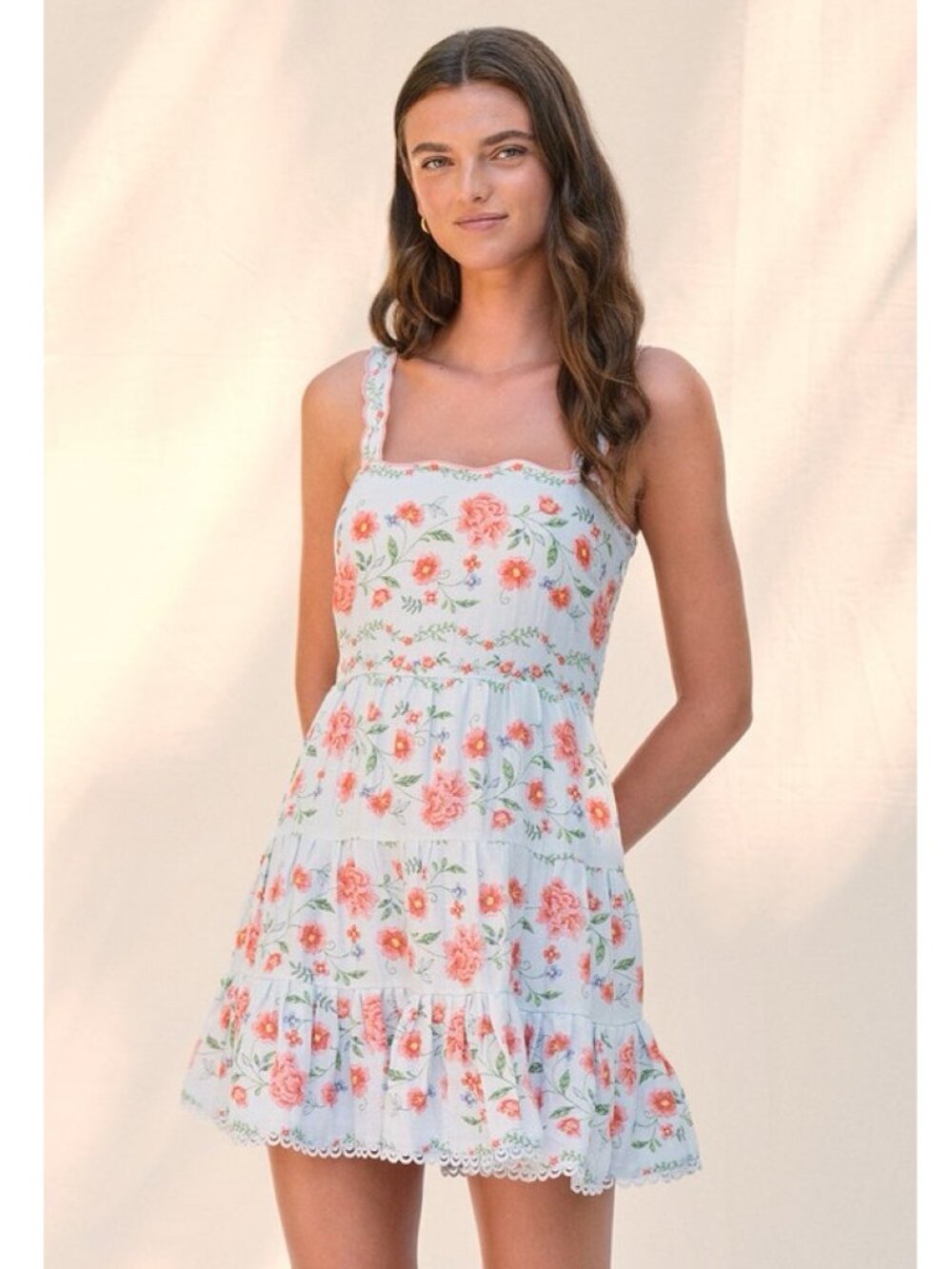 SAYLOR Tanya Floral Mini Dress